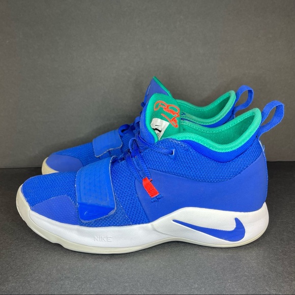 Nike PG 2.5 Racer Blue Paul George Fortnite Basketball‎ Youth Sz 5.5y BQ9457-401 - Picture 2 of 9
